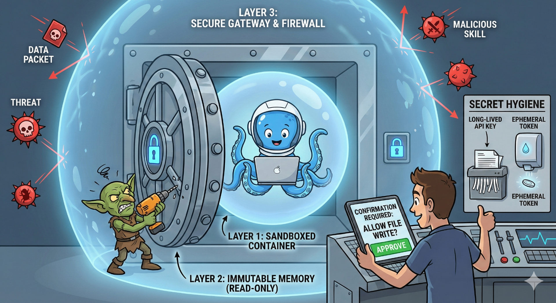 The Lethal Trifecta: Securing OpenClaw Against Prompt Injection
