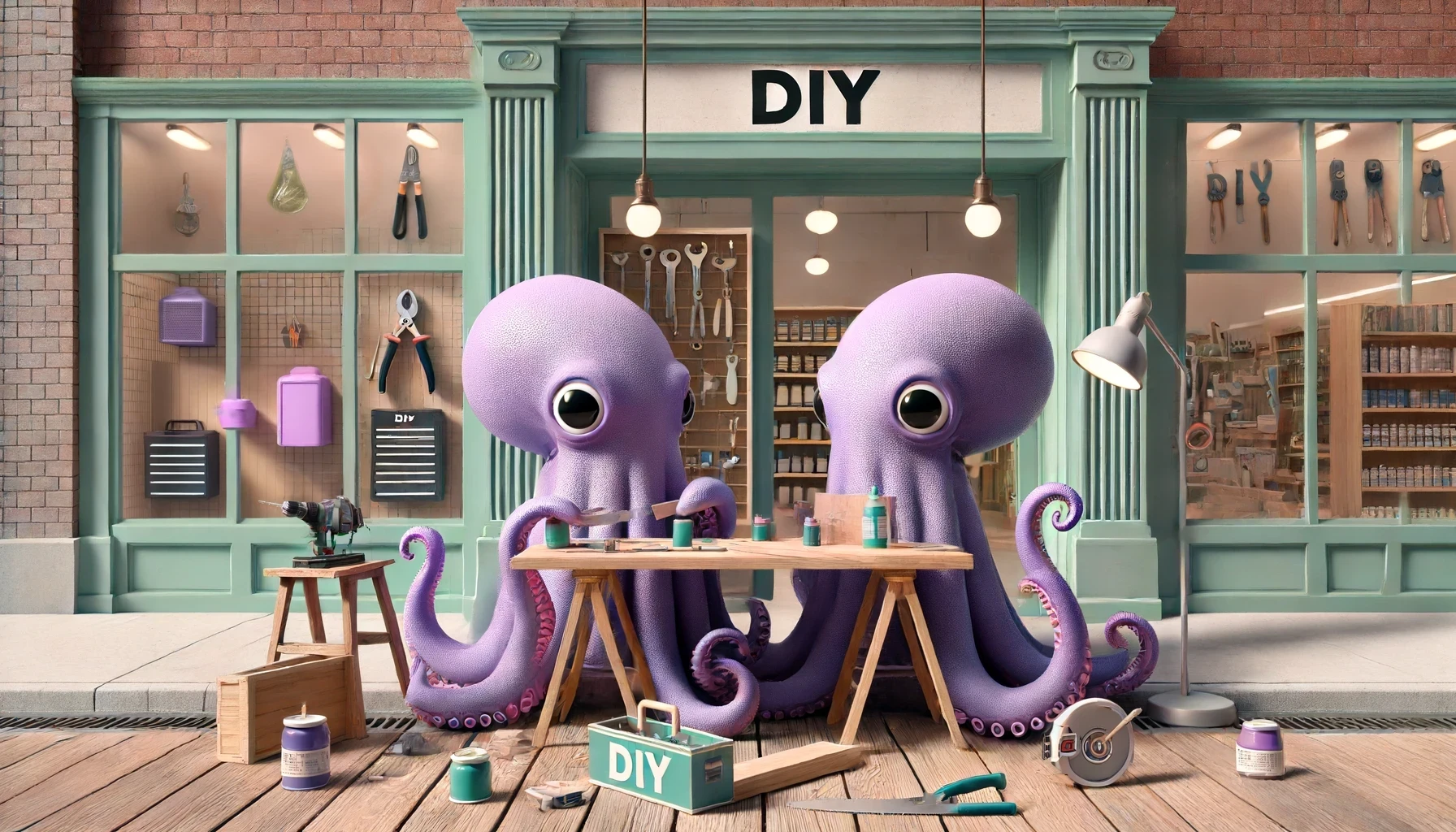 DIY Octopus illustration